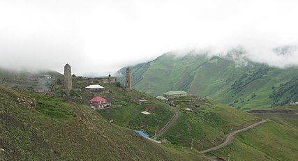 Sharoj (csecsen: Шара) az állam DK-i részén