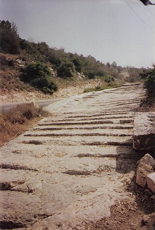 <span class="mw-page-title-main">Roman roads in Judaea</span> Ancient road network