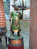 Statue of Ox-Head in Taiwan.