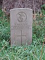 -2020-10-12 CWGC gravestone, Reginald Bristow, Parish church of Saint Mary, East Ruston..JPG