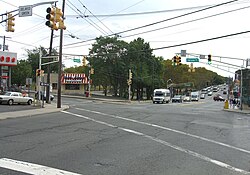 Nungesser's, at the intersection of Bergenline Avenue and Woodcliff Avenue