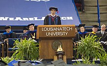 Jabbour gives 2015 Commencement Address at Louisiana Tech University