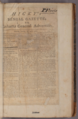Il-paġna ta' quddiem ta' Hicky’s Bengal Gazette fid-29 ta' Jannar 1780