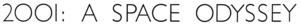 2001 A Space Odyssey (logo).png