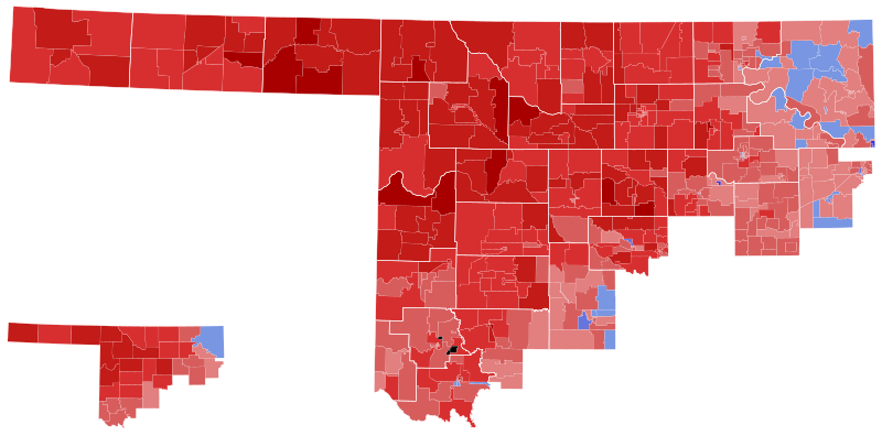 File:2006 United States House of Representatives election in OK-03.svg