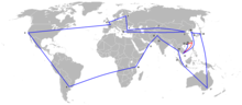 Thumbnail for 2008 Summer Olympics torch relay route