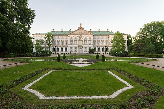 Krasiński Palace, a branch of the National Library