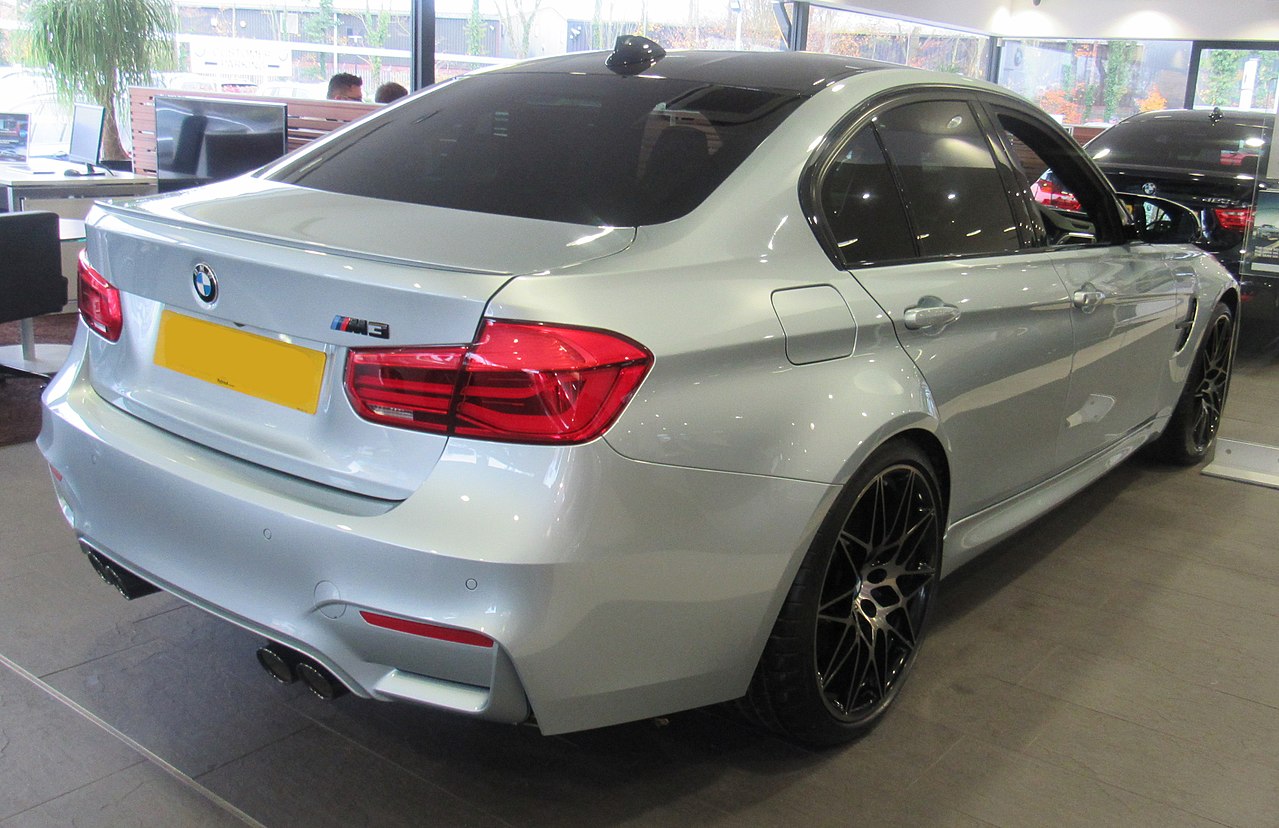 Image of 2017 BMW M3 Competition Package 3.0 Rear