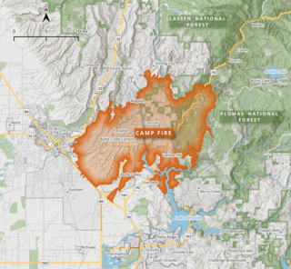 <span class="mw-page-title-main">Camp Fire (2018)</span> 2018 wildfire in Northern California