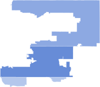 2020 Congressional election in Colorado's 6th congressional district by county.svg