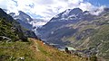 Blick von oberhalb Holustei > Süd