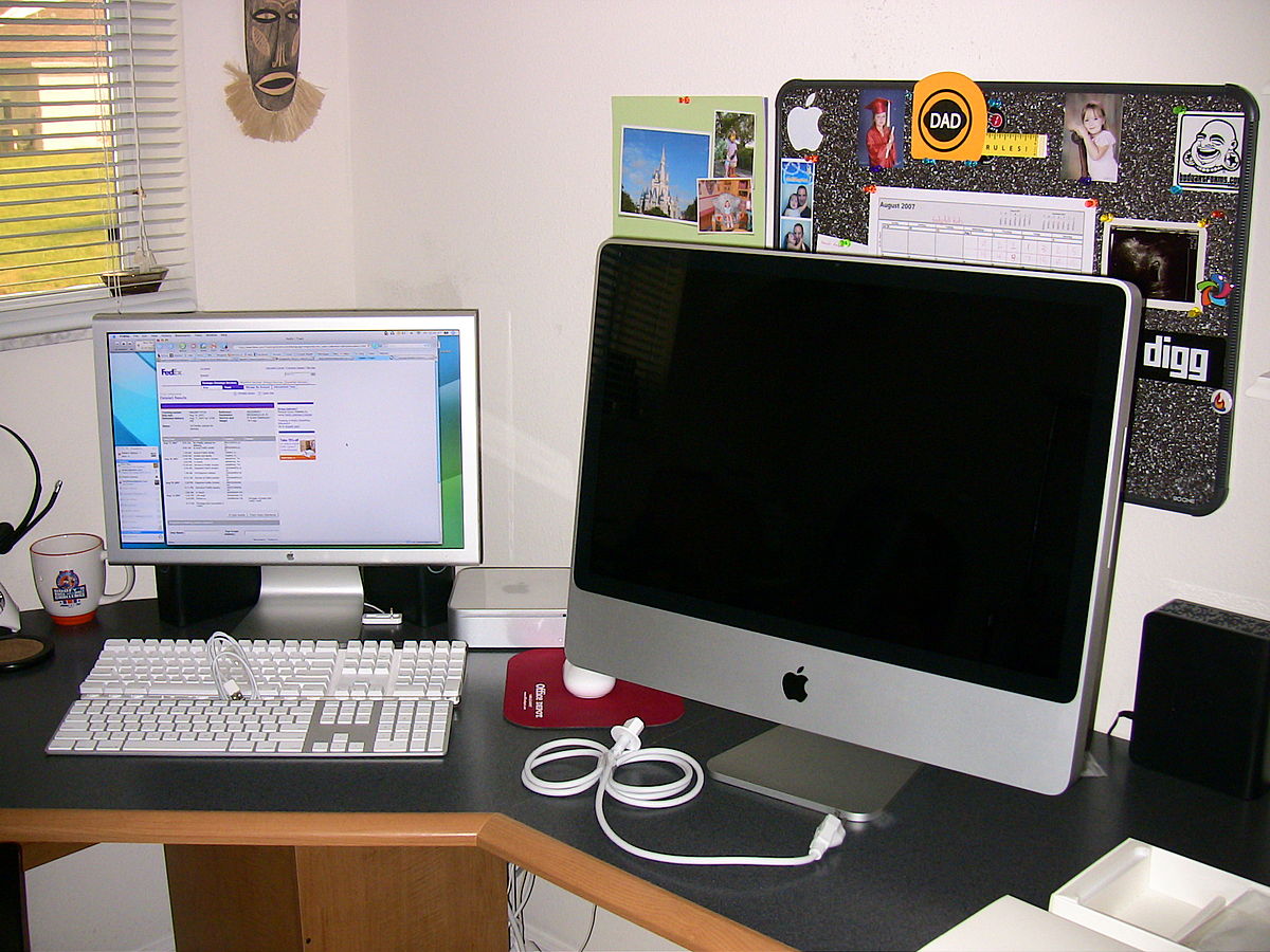 File 24 Inch Imac Monitor Jpeg Wikimedia Commons