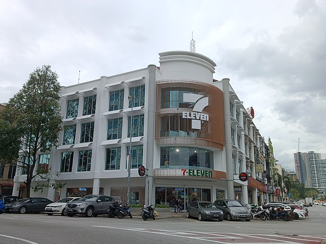 A 7-Eleven 7 cafe concept store in Bandar Puteri Puchong, Selangor, Malaysia