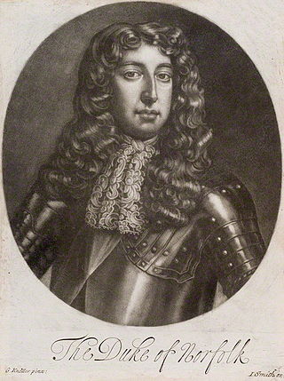 <span class="mw-page-title-main">Henry Howard,7th Duke of Norfolk</span>English nobleman,politician,and soldier