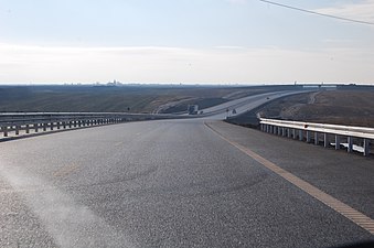 A1 motorway between Arad and Timișoara