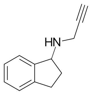 <span class="mw-page-title-main">AGN-1135</span> A monoamine oxidase inhibitor and the racemic form of rasagiline