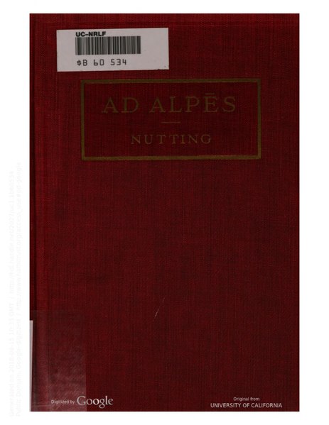 File:Ad Alpes.djvu