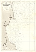 Thumbnail for File:Admiralty Chart No 1139 San Juan del Norte to Bluefields Bluff, Published 1900.jpg