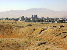 Ruins of Afrasiab - ancient Samarkand destroyed by Genghis Khan Afrosiab (8145369219).jpg