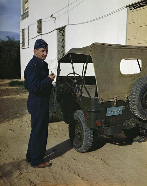 File:Air Chief Marshal Sir Arthur Tedder, Air Commander in Chief Mediterranean Air Command, Italy, 17 December 1943 TR1469.jpg