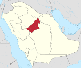 Kaart van Al Qasim