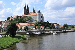 Míšeňský hrad Albrechtsburg s katedrálou