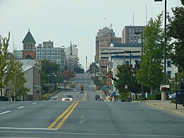 Hamilton Street in downtown Allentown, November 2007