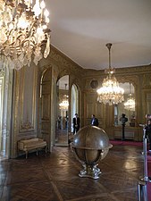 Salon de la mappemonde.