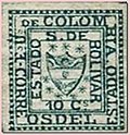 Thumbnail for Postage stamps and postal history of Bolívar