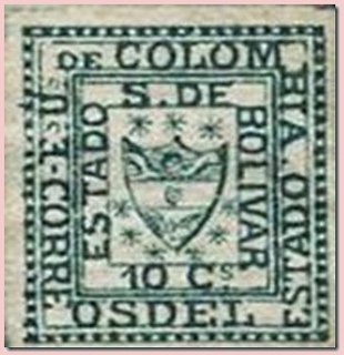 Postage stamps and postal history of Bolívar