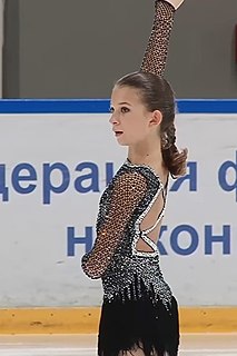 Anastasiia Shabotova Russian-Ukrainian figure skater