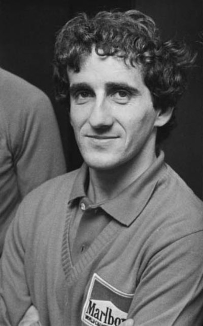 Alain Prost (pictured in 1984) won the Drivers' title for McLaren-Honda on 76 points in his last season with the team.