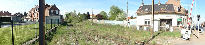 File:Aniche - Fosse Saint Laurent - Sainte Thérèse des mines d'Aniche, puits Saint Laurent (A).JPG