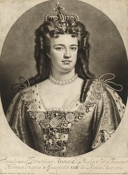 File:Anne by John Smith after Sir Godfrey Kneller, c. 1679-1727, mezzotint on paper, from the National Portrait Gallery - NPG-S NPG 67 37Anne-000001.jpg