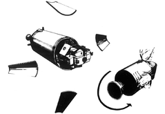 3h 5m: CSM separates from the third stage and the LM is uncovered