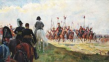 The Red Lancers after the cavalry charge. Apres la charge a la bataille d'Hanau.Jpeg