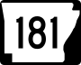 Highway 181 marker