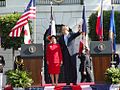 President Arroyo with President Bush