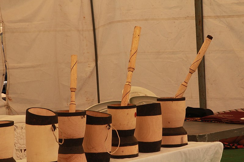 File:Artefacts displayed at Domboshaba cultural festival 2017.jpg