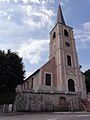 Artres (Nord,Fr) église, vue latérale.JPG