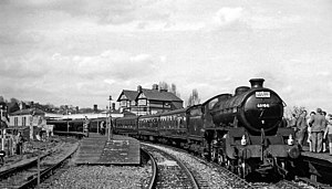 Ashbourne Station, with Rail Tour - geograph.org.uk - 2294564.jpg