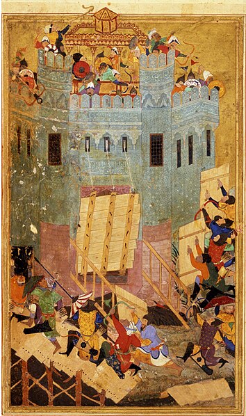 File:Assault on the Fortress of the Knights of St. John at Smyrna (left).jpg