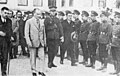 Atatürk is leaving Dolmabahçe Palace (30 September 1929).jpg