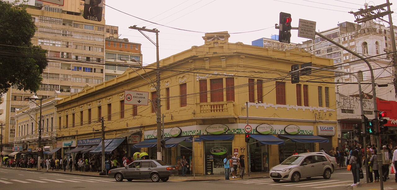 File:Av Campos Sales e Cruzamento da Rua Jose Paulino - Campinas