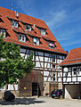 Fachwerkhaus] in Bärenhof im Leonberger Stadtteil Gebersheim.}} English: timber framed building in Gebersheim in the German Federal State Baden-Württemberg.