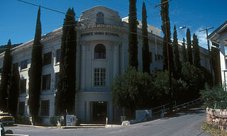 <span class="mw-page-title-main">Bisbee High School</span> School in Cochise County, Arizona