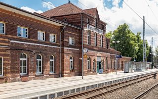 <span class="mw-page-title-main">Waren (Müritz) station</span> Railway station in Germany