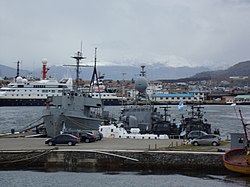 Base Naval Ushuaia: Historia, Unidades, Véase también