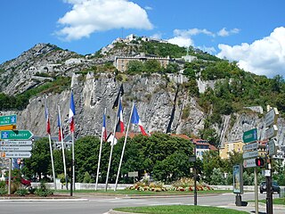 <span class="mw-page-title-main">Bastille (Grenoble)</span> Fortress overlooking Grenoble, France