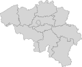 Map of Belgium